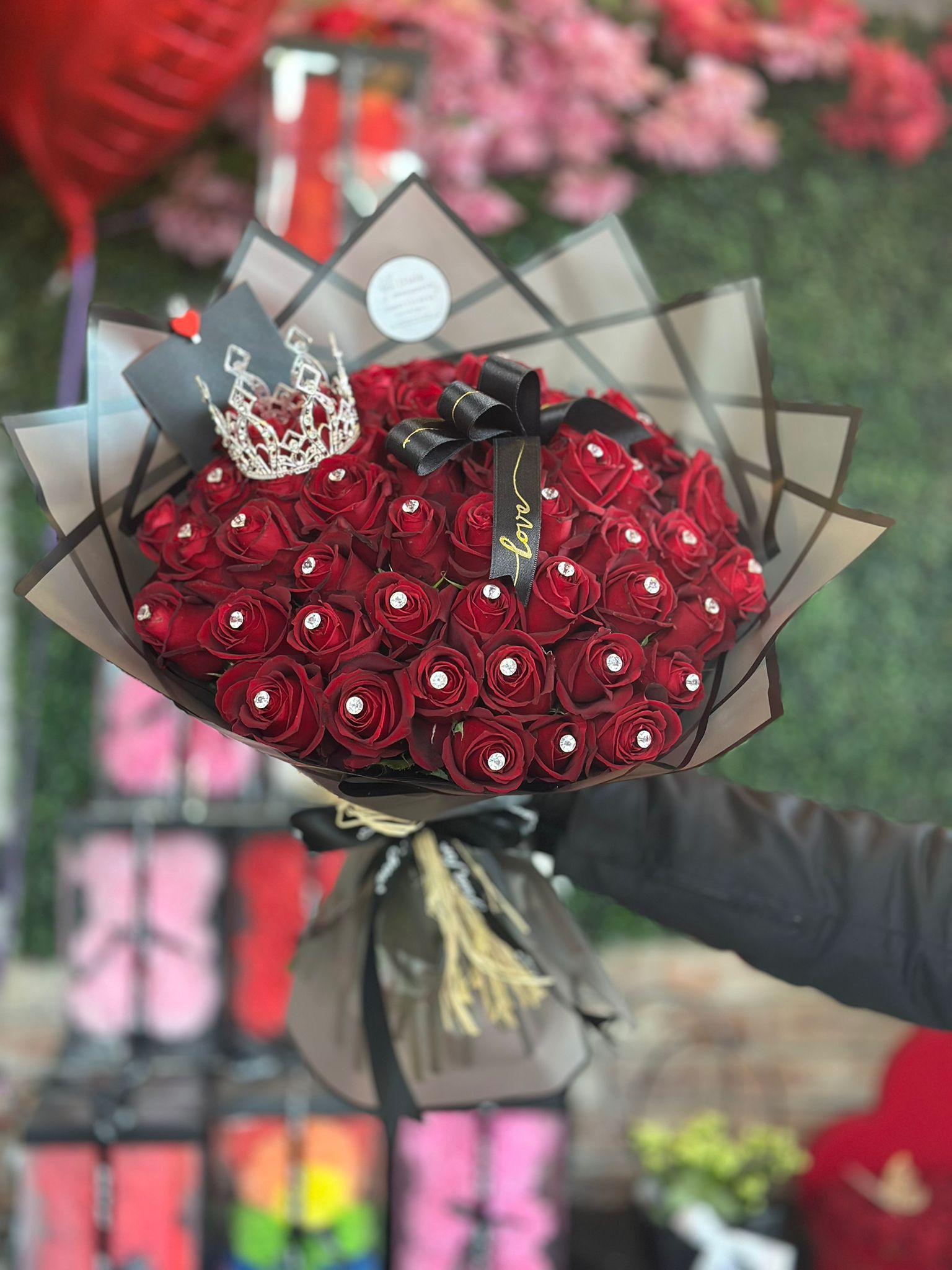 50'li Prenses Gül Buketi